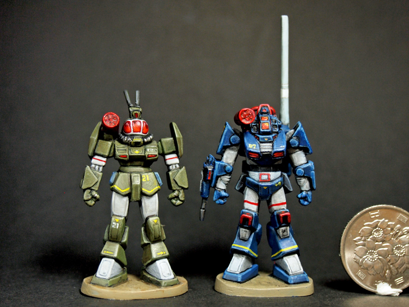 Aurora Model 1/87 装甲騎兵ボトムズ メタルフィギュアセット 未